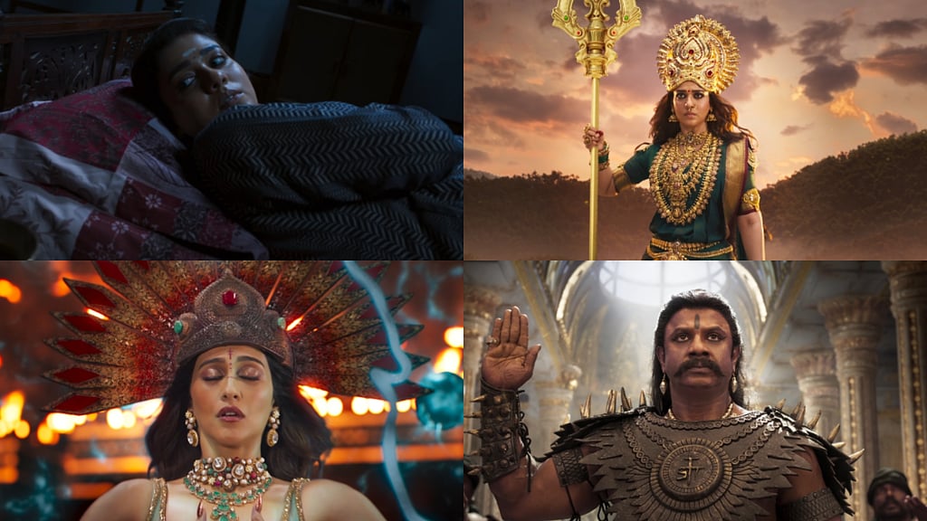 Mookuthi Amman 2 trailer: Nayanthara's Goddess fights mythical demons ...