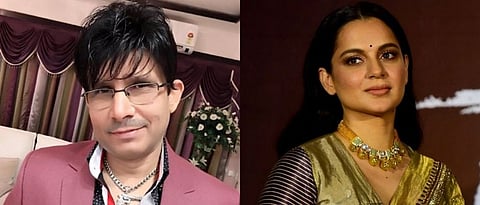 Actor Kamaal R Khan and Actress Kangana Ranaut
