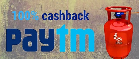 Book gas from Paytm and get 900 cashback