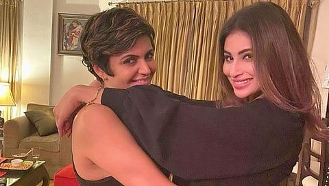 Actress Mouni Roy with Mouni Roy