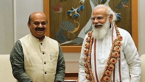 कर्नाटकचे मुख्यमंत्री बसवराज यांनी नुकतीच पंतप्रधान नरेंद्र मोदी, गृहमंत्री अमित शहा यांची भेट घेतली. 