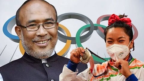 Manipur CM announces Rs 1 crore reward on Mirabai Chanu 