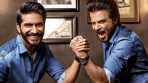 Actor Anil Kapoor and Harshvardhan Kapoor