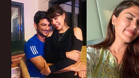 Actor Sushant Singh Rajput and Actress Rhea Chakraborty