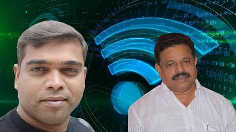 Goa WIFI: आमदार दयानंद सोपटे व जीत आरोलकर