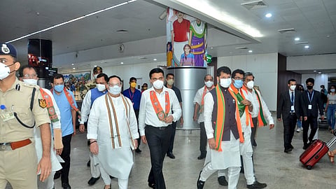 भाजपचे राष्ट्रीय अध्यक्ष जे पी नड्डा गोव्यात 