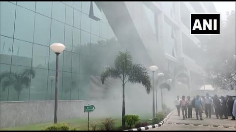 Fire at CBI headquarters