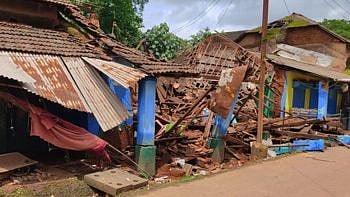 House collapsed