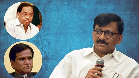 Why  Rane, Danve silent in LokSabha on Maratha reservation ?; Sanjay Raut