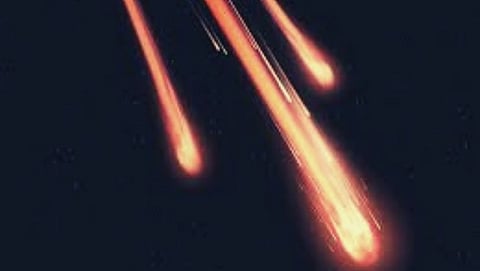 This week is very special Fire balls will be seen moving around in the sky 