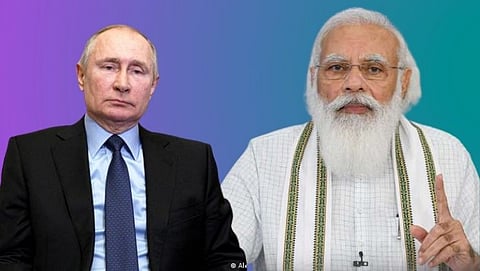 PM Narendra Modi & Vladimir Putin