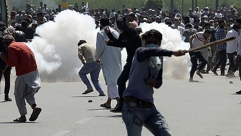 Stone Pelting 