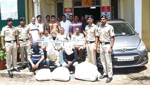 कार स्टिरिओ चोरट्यांच्या टोळीला 
वाहनासह बेळगावात शिताफीने अटक 