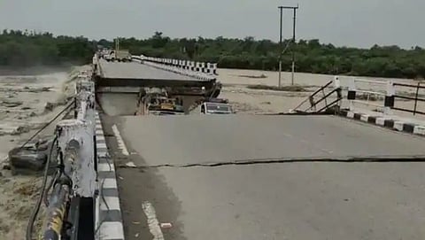 Uttarakhand rains: Rani Pokhari Bridge collapses on Dehradun-Rishikesh highway
