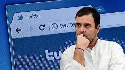 Rahul Gandhi's account has not been suspended, according to Twitter