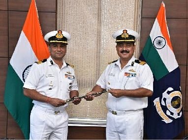 Indian Coast Guard DIG Anurabh Bhos