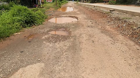 Roads in Pernem taluka are still rocky