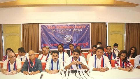 Goa Forward Party chief Vijay Sardesai