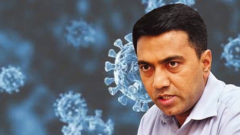 CM Dr Sawant (Goa Covid-19)