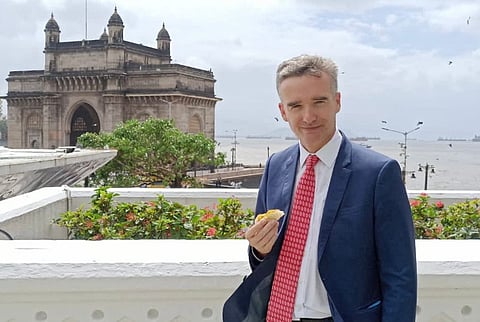 British Commissioner Alex Ellis