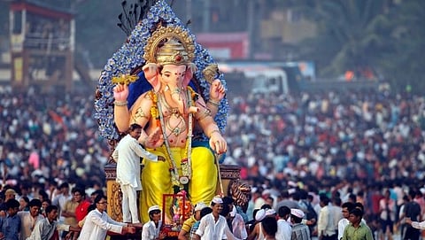 Ganesh arrival