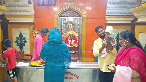 डिचोलीत प्रमुख मंदिरे भाविकांना खुली करण्यात आली;  राष्ट्रीय नेते घेताहेत जागृत देवतांचे दर्शन. 