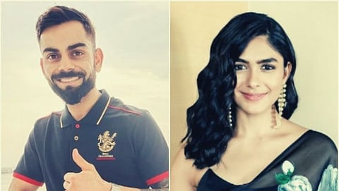 Mrunal Thakur was madly in love with Indian captain Virat Kohli 