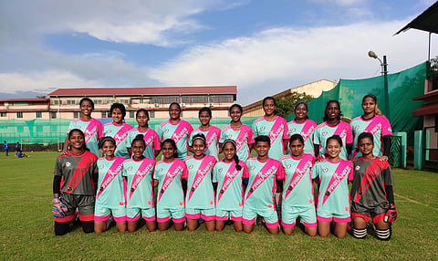 Women's Football League: जीएफए वेदांता महिला फुटबॉल लीग स्पर्धेसाठी सज्ज झालेला गतविजेता शिरवडे क्लब संघ
