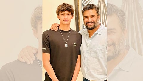 bollywood r madhavan son vedaant won seven medals in swimming championship