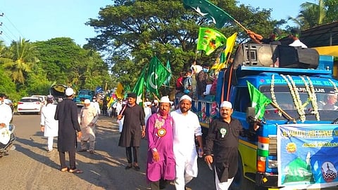 वास्को मुस्लिम बांधवांनी काढलेला जुलूस.