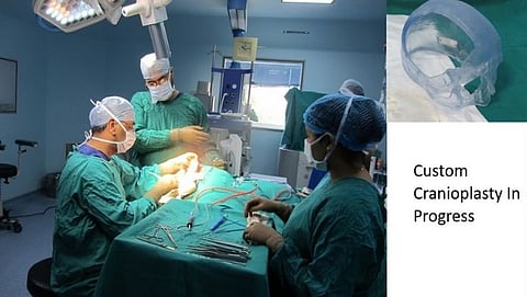 ‘PEK’ cranioplasty in Goa