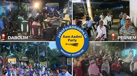 Aam Aadmi Party held 80 rallies in Goa on same day