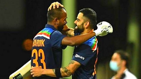 Hardik Pandya & Virat Kohli
