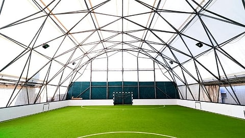 indoor stadium rupees of 35 crore still not functioning Pernem 