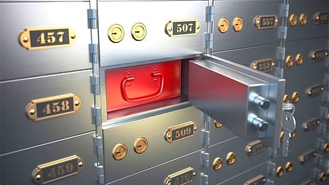 Bank locker