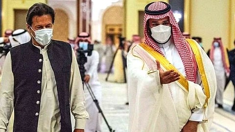 Imran Khan & Crown Prince Mohammed bin Salman 
