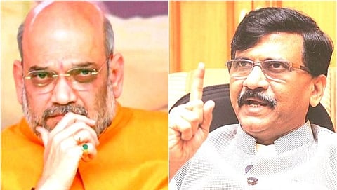 Amit Shah & Sanjay Raut
