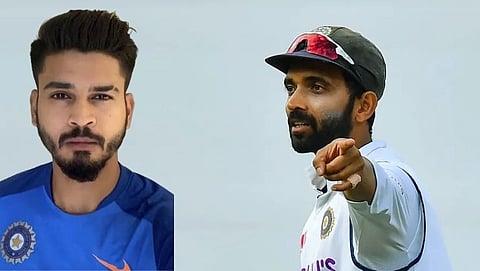 श्रेयस संघात कर्णधार विराट कोहलीची (Virat Kohli) जागा घेणार असल्याचे कर्णधार अजिंक्य रहाणे (AJinkya Rahane)  याने सांगितले आहे. 