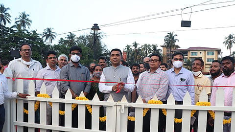 Pramod Sawant said beaches in Goa will be developed with modern facilities