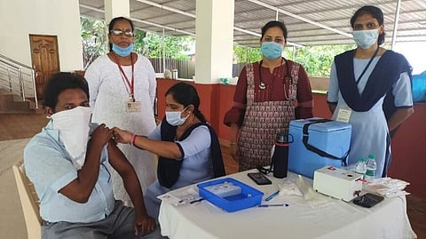 Goa Vaccination Update : काणकोण सामाजिक आरोग्य केंद्राने आयोजित केलेल्या लसीकरण महाअभियानात नऊ केंद्रातून 848 नागरीकांचे लसीकरण.