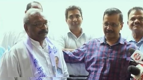 Trade Union Leader and well known mining activist 
Puti Gaonkar joins AAP