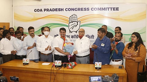 Tivim social worker Aman Lotlikar joins Congress