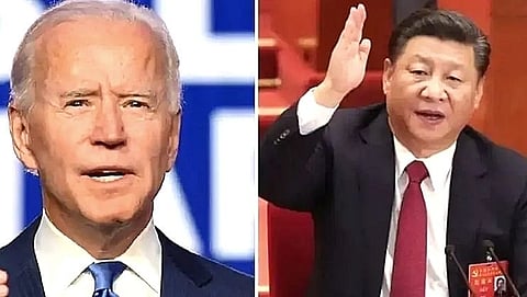 Joe Biden & Xi Jinping