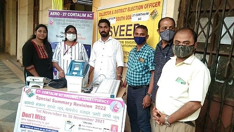 Goa Election 2022: EVM in Vasco for peoples trail 