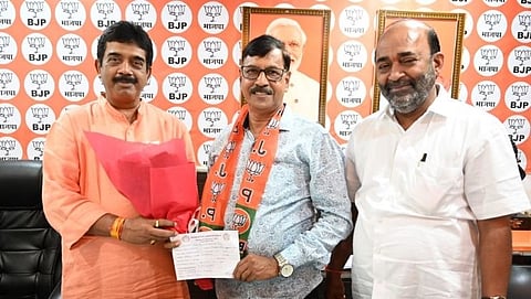 BJP state president  Sadanand Shet Tanawade 
