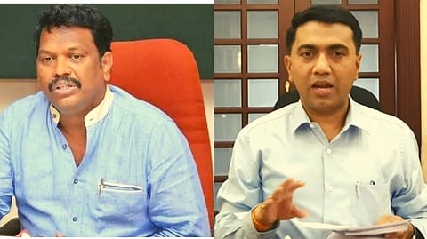 Michael Lobo Meets Pramod Sawant over OBC Reservation