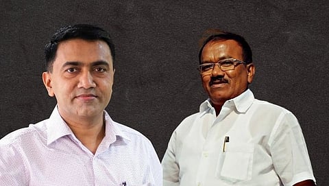Pramod Sawant and Laxmikant Parsekar 