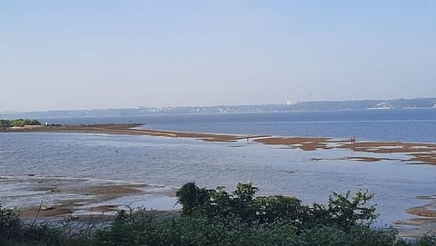 Goa Beach first and lowest sea tide