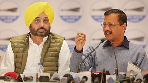 Bhagwant Mann & Arvind Kejriwal