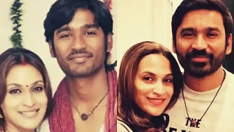 Dhanush and Aishwarya 